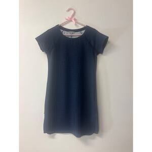 Athleta Pacer Sweatshirt Dress Size S‎ Blue